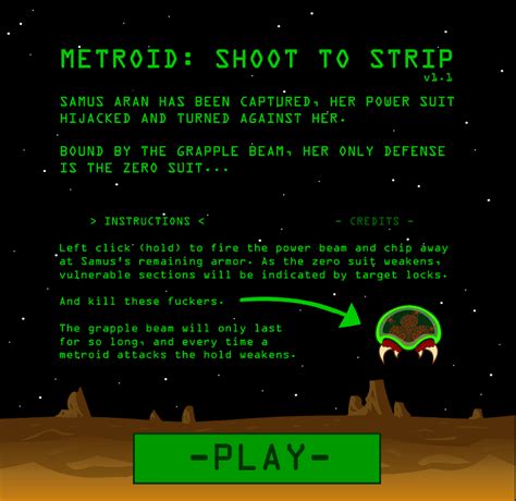 Metroid: Shoot to Strip